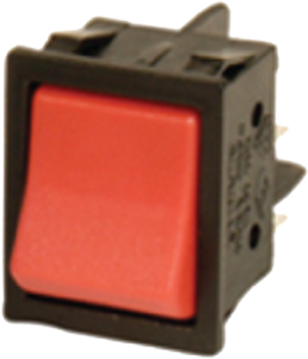 Electric Switch With Red Light – Unprinted