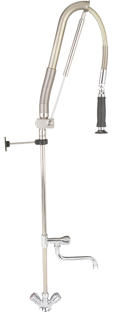 Pre-Rinse Faucet – Counter Sink Outlet With Interwal Valve