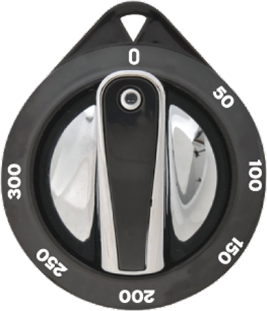 Doruk Düğme Tampon Baskılı 50-300°C Siyah/Beyaz